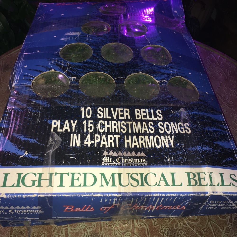 Vintage Mr. Christmas Lighted Musical Bells